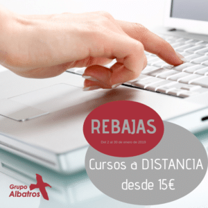 Grupo Albatros. Promoción rebajas, cursos a distancia